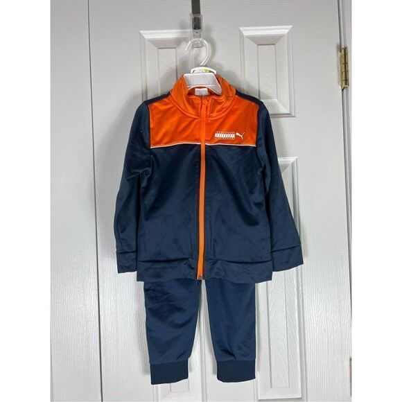 NWT Puma Boys 2pc Jogging Set Size 4 - Picture 1 of 4